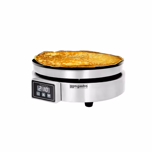 Pannenkoekenmaker - Digitaal - met 1 plaat - Ø 370mm