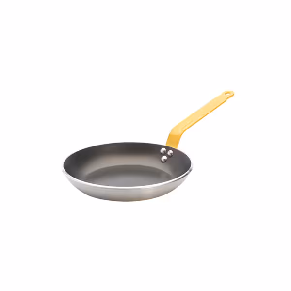 DE BUYER | CHOC RESTO INDUCTION - Bratpfanne - mit gelbem Griff - Ø 240mm - HACCP