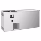 Hűtött bárpult / sörcsapoló PREMIUM - 1950x700 mm - 2 üvegajtó