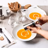 PEUGEOT | DAMAN - Nutmeg mill - Stainless steel/acrylic - Height: 150mm