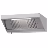 Wandafzuigkap RVS - 900mm diep - 1400mm - zonder motor - met 2 labyrintfilters en verlichting