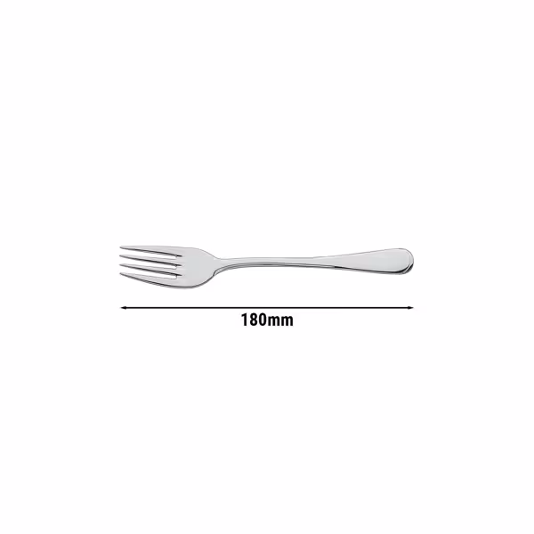 ZWILLING | Dessert Fork – Jessica - 180 mm - 18/10 stainless steel - polished silver - well-formed tines