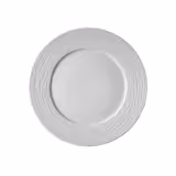 (12 komada) SEA WAVE - Tanjur - Plitki - Ø 180 mm - Bijela boja