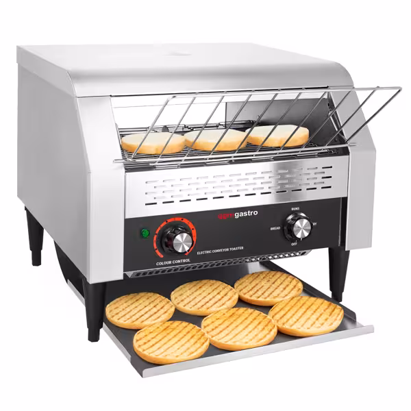 Toster przelotowy - Manualny - 2,64kW - ok. 450-500 tostów/h