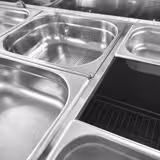 Gastronorm Container Divider Bar (GN 1/3) - Stainless Steel - 325x50x12mm - for Gastronorm Containers