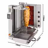 Electric Automatic Doner Kebab Grill - 4 Burner - up to 95kg - 6.4kW