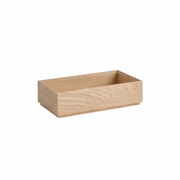 Caisse pour buffet - VALO - Bois d’acacia - Brun - Hauteur:85mm - compatible avec GN 1/3