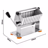 Krajalnica do kiełbasek Curry - Ręczna - 330x189mm - grubość plastra: 20mm - do 170mm
