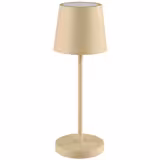 Candeeiro de mesa - MERLE MINI - regulável em 3 fases - Ø 90mm - Areia