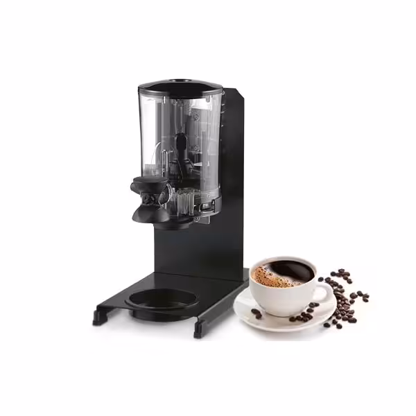 Coffee feed unit – 0.6 kg doser - 5–12 g per dose - black