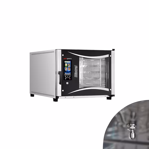 Forno eléctrico de ar quente - de Toque - 5x EN 600 x 400 