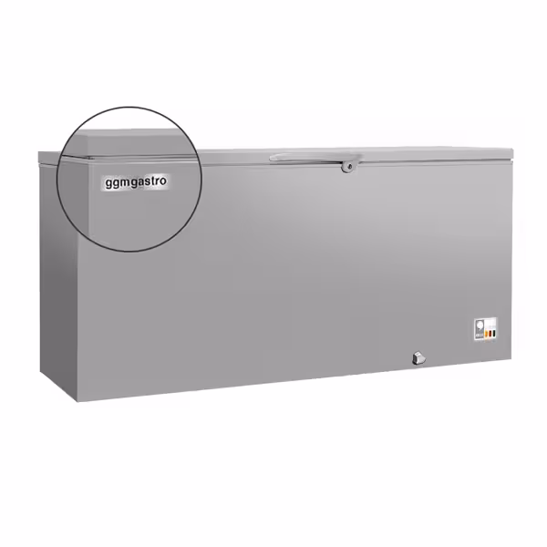 Derin Dondurucu - 1800mm - 534 Litre - Paslanmaz Çelik Kapak- Bölme duvarı dahil