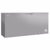 Congélateur coffre PROFESSIONNEL - 1804x695mm - 534 L - Couvercle en acier inoxydable - incl. Cloison de séparation