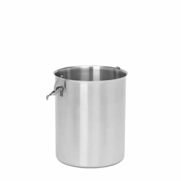 Récipient en inox pour distributeur de sauces – 8 litres