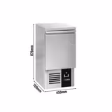 Koelwerkbank PREMIUM - 450x700mm - 1 deur