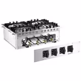 Inbouwgaskookplaat - 30 kW - 4 branders