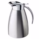 Thermoskan - ADVANCED - RVS - 1 liter - Automatische bediening met één hand