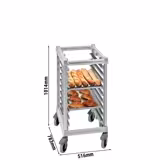 CAMBRO | 9x EN 600x400 عربة مخبز - ل