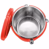 Thermal container - 30 liters - with clamping closure - stackable - incl. handles