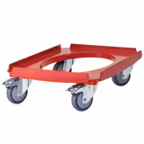 CAMBRO | CAMDOLLY - Carrello di trasporto - adatto per tutte le scatole EPP GN 1/1 - Rosso