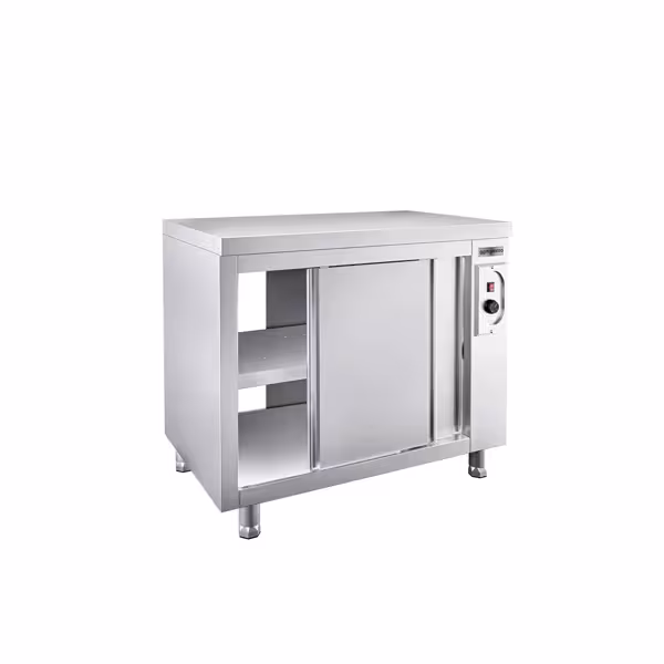 Armario calefactor PREMIUM – 1,0 m - con pasaplatos 