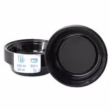 (300 buc) Bol reutilizabil - 700 ml - Rotundă - Negru