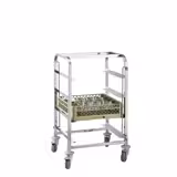 Carrello portacestelli per lavastoviglie - per 4 cestelli - Korbmaße: 500x500mm