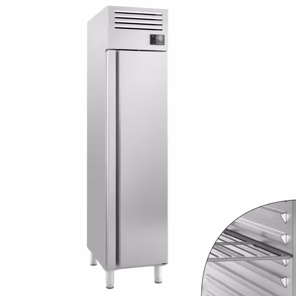 	Морозильный шкаф из нержавеющей стали Premium PLUS - GN 1/1 - 325 л - с 1 дверью
