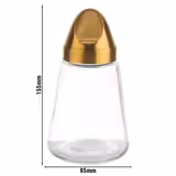 (6 pcs )Snack Dispenser - 0.35L - gold lid