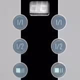 ماكينة القهوة المفلترة - 2×5 لتر - 9 كيلو واط - مع 2 أذرع تخمير مع مخرج ماء ساخن - متضمنة حاوية ترمس