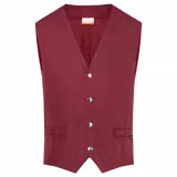(6 pezzi) KARLOWSKY | Gilet da uomo Kai - Bordeaux - Taglia: 52