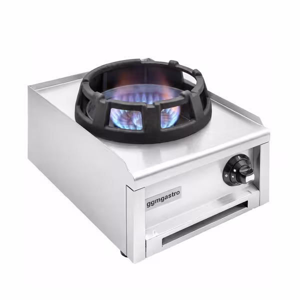 Wokbrander - 12,0 kW - 1-pits - 400x600x352mm