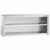 RVS wandkast PREMIUM - 1600x400x650mm - open
