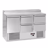 Saladette Mini ECO - 1365x700mm - 1 deur + 4 lades - voor 8x GN 1/6