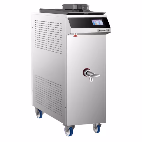 Commercial Pasteurizer – 60 L - Touchscreen - 4–85°C - 7 kW 400 V 3-Phase - Ice Cream Base