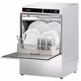 Doppelwandige Geschirrspülmaschine - Touch - 3,6 kW - inkl. Entkalker - mit Reiniger-, Klarspüler-& Abflusspumpe