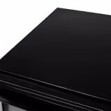 Frigider cu ușă din sticlă - Frigider mini bar - 25 litri - Negru