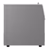 Arkkupakastin - 1454x850 mm - 402 l - lasiset liukukannet - harmaa