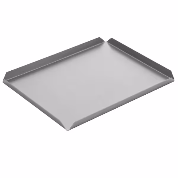 (5 pcs) Serving Platter - Aluminium - 300x200x10mm - Silver