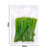 (1000 pcs) Sacs sous vide lisses - PA/PE - 250x350mm - Transparent
