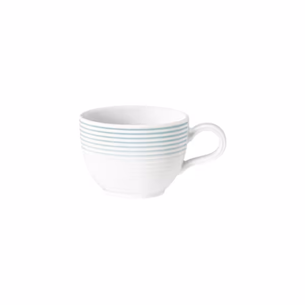 (6 stuks) SELTMANN WEIDEN | Koffiekopje Tulp - 0,18 liter - Arctisch blauw