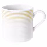 (6 pièces) SELTMANN WEIDEN | Tasse avec anse - 0,28 litre - Beige sable
