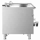 Electric Boiling Pan - 150L - 12kW - Indirect Heating - with Water Connection