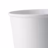 (500 Stück) Coffee to go Pappbecher - doppelwandig - 200ml - Ø 80mm - Weiß