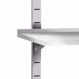 Mensola a parete in acciaio inox PREMIUM - 1400x300mm - con 3 ripiani