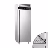 Commercial Freezer Stainless Steel PREMIUM - 700L - 1 Door - GN 2/1 - Castors