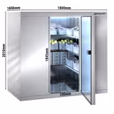 Commercial Walk-In Cold Room - 1800x1800mm - 4,97m³ (4970L)