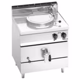 Elektro Kochkessel - 55 Liter - 9 kW - Indirekte Beheizung - mit Wasserzulauf & Ablasshahn