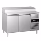 Commercial Saladette Prep Counter PREMIUM - 1510x800mm - 2 Doors - for 8x GN 1/3