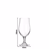 (6 szt.) Szklanka do piwa - Beer Specials - 400ml - Transparentna - do zmywarki; z oznaczeniem CE; zestaw 6 szt.